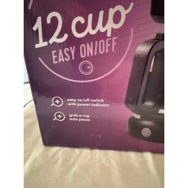 Mr. Coffee NEW - Mr. Coffee® 12-Cup Switch Coffee Maker, Black / Auto Pause