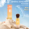 2 IN 1 Powder Sunscreen For Face【SPF 35】【Oil Control】【Lightweight】Matte Finish