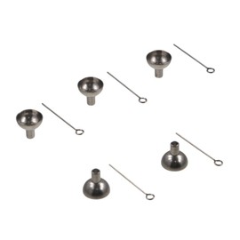 5Pcs Stainless Steel Mini Funnel for Miniature Bottles, Essential Oils, Mini Perfume Powder Sub Packaging Tool Jewelry