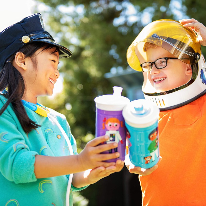 Munchkin Twisty Mix & Match Character Sippy Cup, 9oz/266ml, Purple