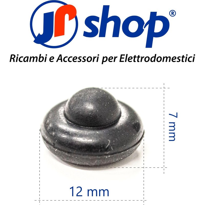 JPshop - Kit of 12 Rubber Feet for Cooking Hob