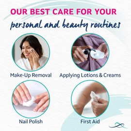 Lil-Lets Cotton Wool Pleats, 200g, Certified Organic, 100% Pure Cotton Wool, Soft and Absorbent, Gentle on Skin, Dermatologically Tested