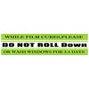 5x1 inch DO NOT ROLL Down Warning Stickers Labels ,Do