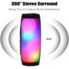 TG-157 Outdoor Mobile Waterproof LED Color Bluetooth Portable Speaker -
