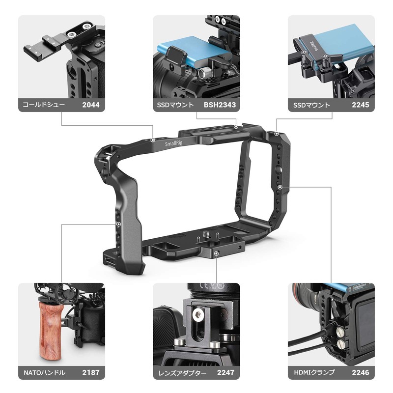 (New Version) SmallRig Blackmagic Design Pocket Cage for Cinema 4K