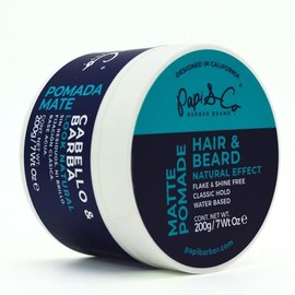 Papi & Co. Pomada Para Cabello Y Barba Matte Pomade 200 g / 7.05 fL OZ.