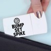 Azeeda 'Volleyball Bump, Set, Spike Design' Pill Box with Tablet
