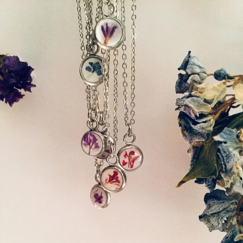 40 Pcs Fit 16mm Stainless Steel Round Blank Bezel Pendant