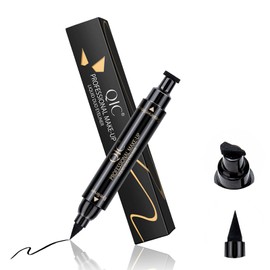 Eyeliner Stamp Black, Eyeliner Liquid Liner, Black Eyeliner Waterproof Eyeliner All Day Long-Lasting & Smudge-proof Makeup Eye Liners for Women
