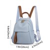 FUNSEED Mini Backpack for Women Casual Lightweight Oxford Cloth Shoulder