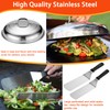 Griddle Accessories Kit, 40PCS Flat Top Grill Accessories Set for