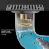 Toilet Floor Drain, Deodorising Core, Quick Drain Shower Floor Drain,