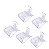 Flexzion Queen Bee Cage (5 pcs) Transparent Plastic Clip Catcher