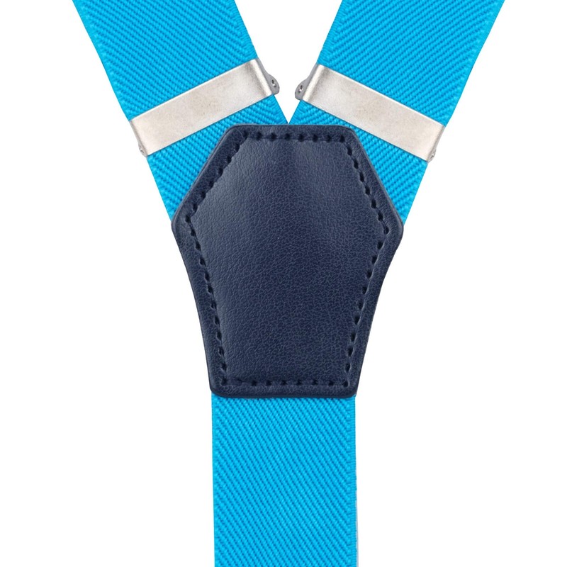 Suspenders Men - Elegante - Clip ajustable liso recto por