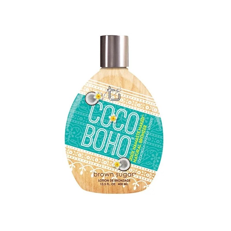 Brown Sugar Coco Boho 200X Natural Bronzer Tanning Lotion 13.5
