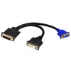 zdyCGTime Wyse DVI-I Splitter Cable - DVI-I(24+5) Male to DVI-D(24+1)