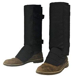 Crack Shot Snake Guardz Protective Shin Guardz (Black, XX-Large)