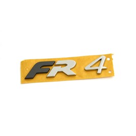 Seat 5FE853670AUTZ Lettering FR4 Logo Formula Racing Sticker Tuning Emblem Grey Metallic Matt