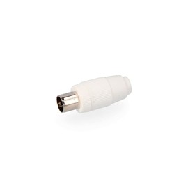 9,5 mm gerader TV-Stecker: Verbinden Sie sich einfach mit Ihrer Unterhaltung. Das ergonomische und robuste Design sorgt für eine optimale Signalübertragung, ideal für alle Ihre Geräte.