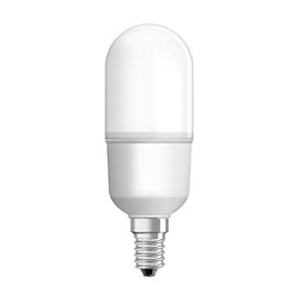 OSRAM LED Bulb with E14 Socket, Warm White (2700 K), Bar Shape, 8 W, Replacement for 60 W Bulb, Matte, LED Star Stick, Warm White