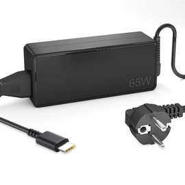 65W USB C Notebook-Netzteil, CYD USB Type C Notebook-Ladegeräte Kompatibel mit Dell Latitude 5510 Lenovo Yoga C740/730/730S/S730/720/C630, Yoga C940/920/C930 ThinkPad T480 T480s T570 T580 ADLX65YDC3A
