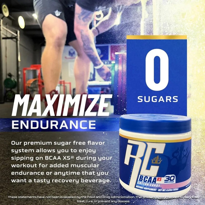 Ronnie Coleman Bcaa Xs Sabor Tropical Punch 30 Porciones