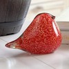 SPI Art Glass Cheery Red Bird