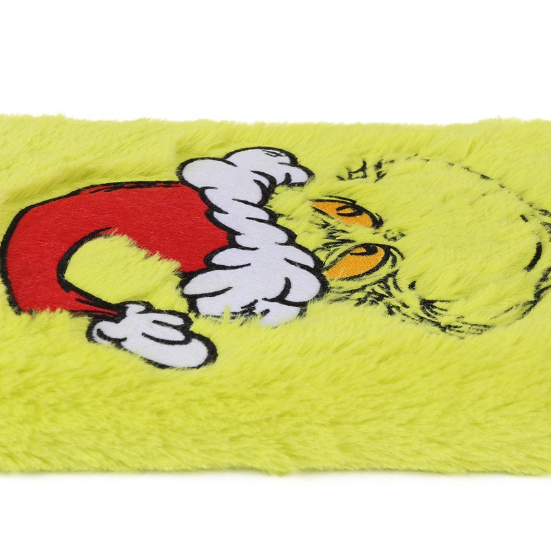 sarcia.eu Grinch Geschenkset: Plüsch Notizbuch A5 + Stift