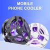 Mobile Phone Cooler Multifunctional Magnetic Semiconductor 3 Levels Adjustable 5500rpm