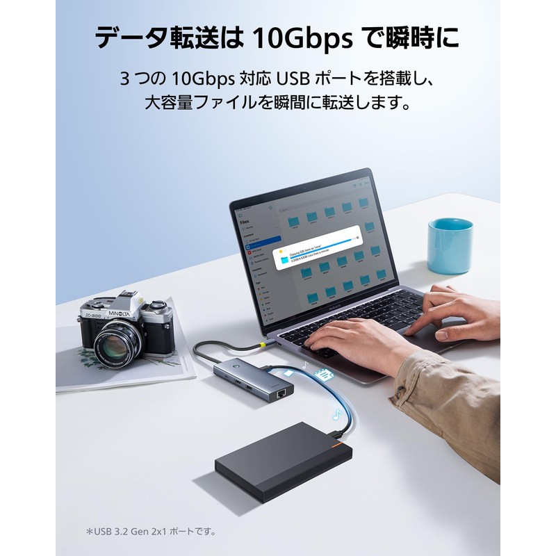 Baseus USB-C Hub 7-in-1 4K (60Hz) HDMI Hub 10Gbps High