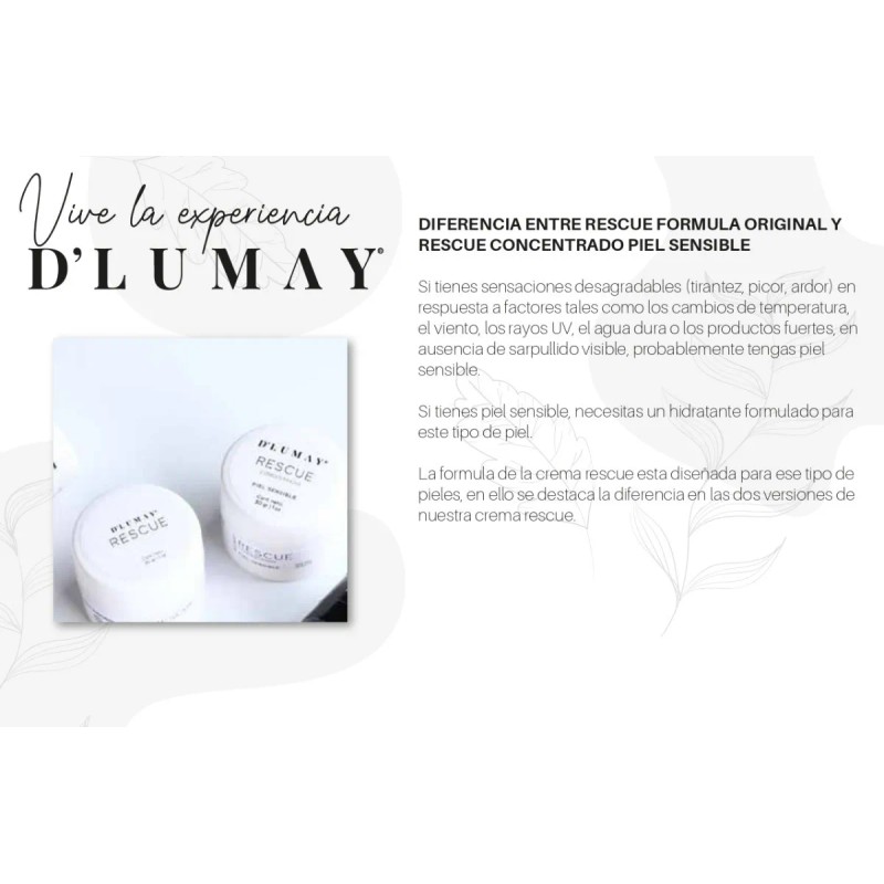 Dlumay Crema Rescue Multiaccion 30gr Piel Extra Sensible
