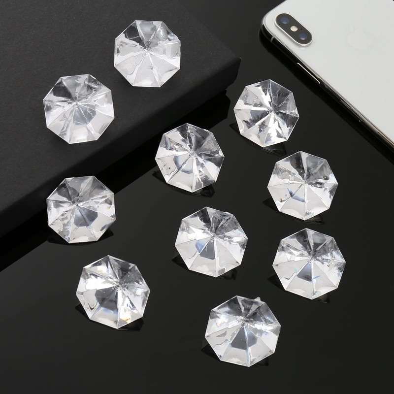 DAHI Decorative Diamonds 35 Pieces 32 mm Acrylic Crystal Table