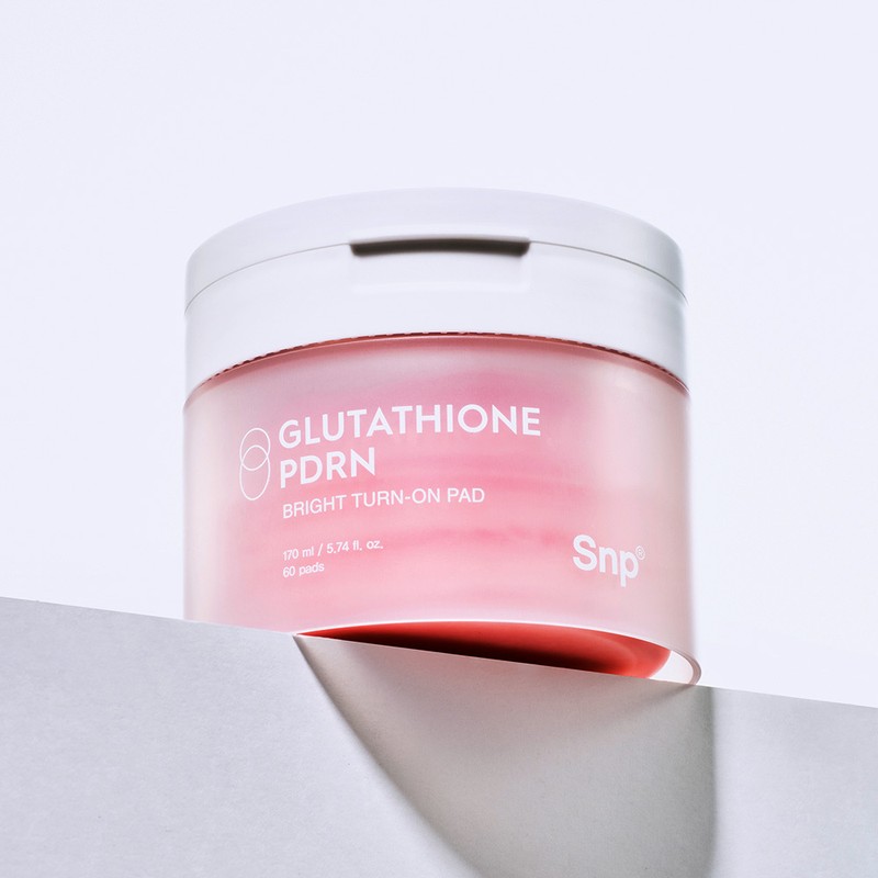SNP Glutathione PDRN Bright Turn On Pad 60P - SNP