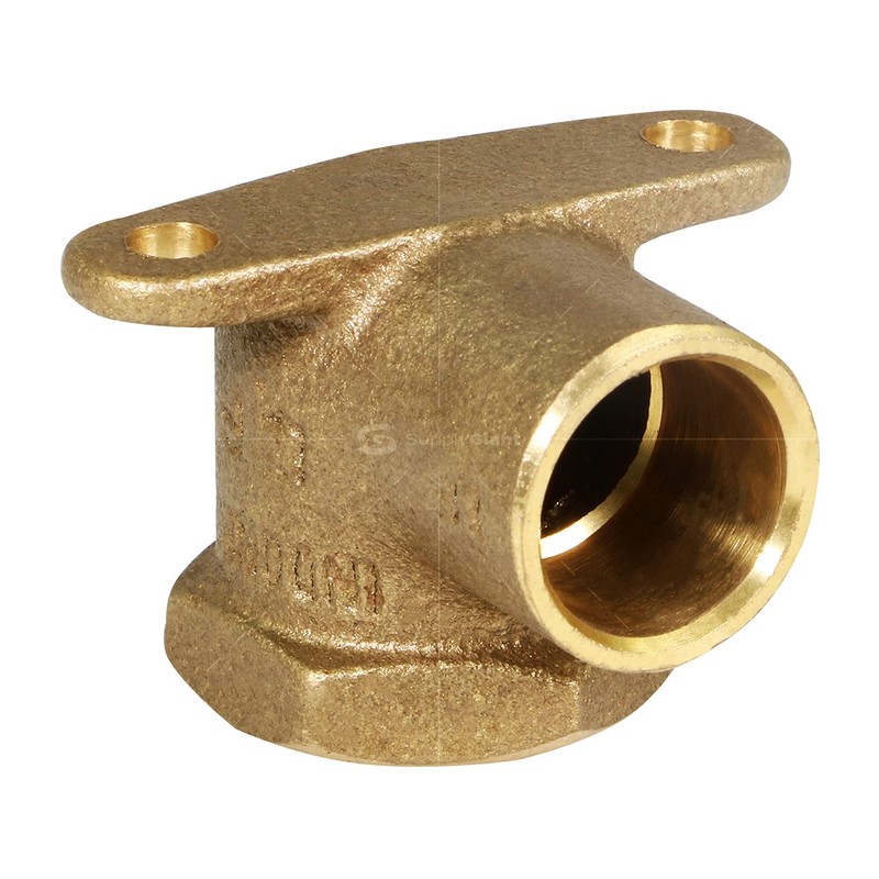 Everflow Supplies CFDL0012-NL 1/2" Nominal Diameter Cast Brass 90 Degree