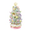 LUOGFYNI Sweetheart Christmas Tree Building Blocks Set, Christmas Music Box
