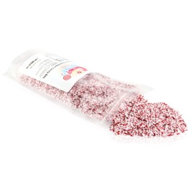Sarah's Candy Factory Crushed Peppermint Candy Pieces Bits in Resealable Bag (2 Pound)