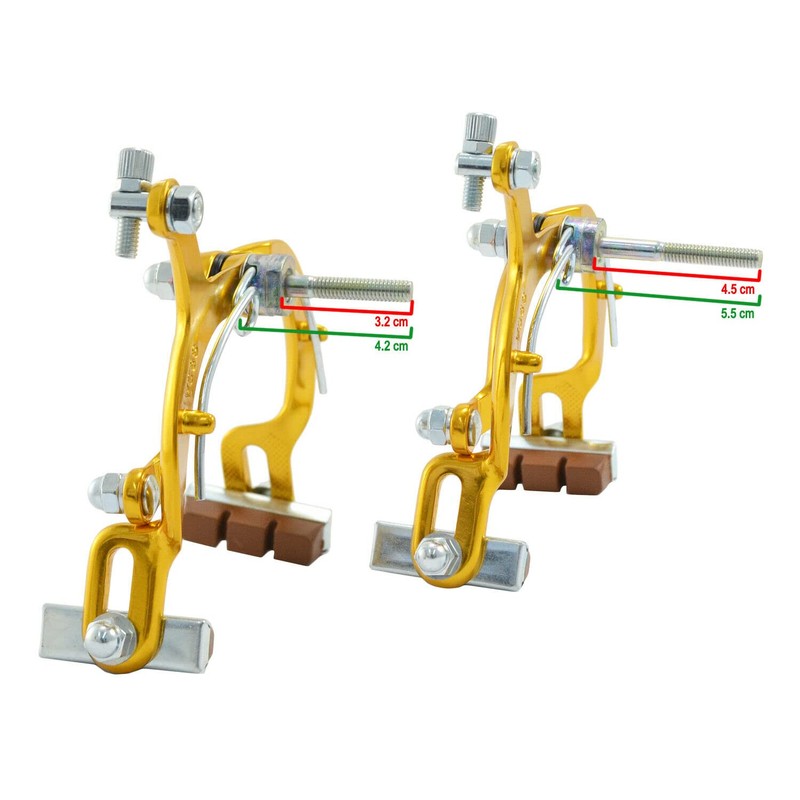 Dia Compe MX890 Side Pull Caliper Brake Set (F+R) for
