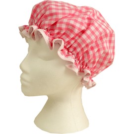 Vagabond Bags Duschhaube mit Karomuster, Rosa