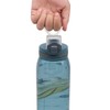 Teentumn Time Marker Water Bottle Gym, 30oz Large Durable Transparent