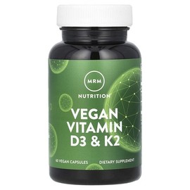 MRM Nutrition, Vegan Vitamin D3 & K2, Veggie Capsules 60 Tablets / MRM Nutrition (MRM 뉴트리션), 비건 비타민D3 & K2, 베지 캡슐 60정