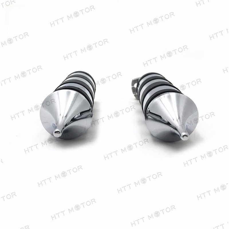 XKMT-7/8 22mm Handlebar Hand Grip & Throttle Twist Tube Chrome