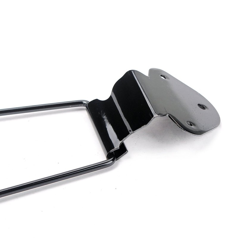 Alnicov 6 String Guitar Trapezoidal Tailpiece Bridge for Jazz Archtop