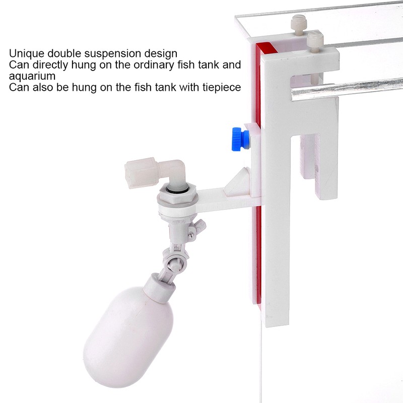 Aquarium Acrylic Automatic Water Valve Fish Tank Filling Supply Device