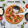 Sefinsecimi Compact Grip Pizza Cutter – Ergonomic Handheld Pizza Wheel