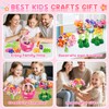 Vinkp Flower Crafts for Kids Ages 4-8: Upgrade Fabric Flower