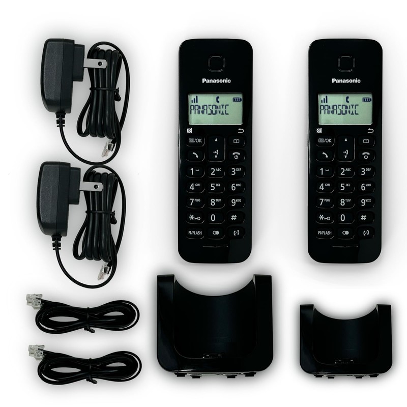 Panasonic KX-TGB112MEB Teléfono Inalámbrico de Línea Fija