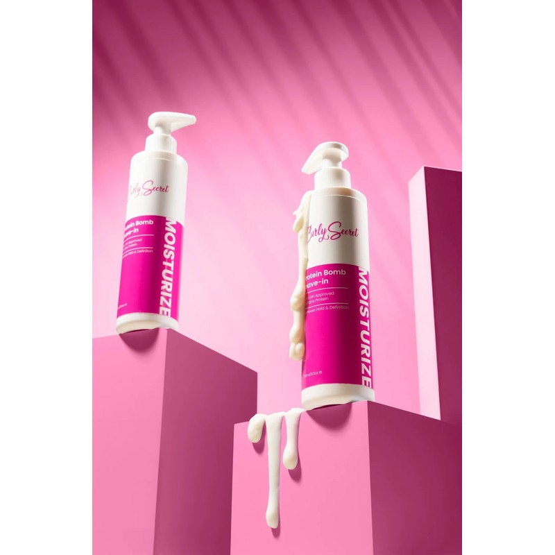 Curly Secret Protein Bomb Leave-in, 100 ml.