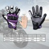 PUNKZZ Guantes para Motocicleta De Piel para Hombre y Mujer,