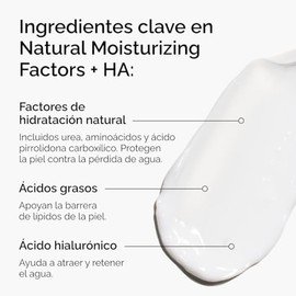 The Ordinary Natural Moisturizing Factors  HA, Crema Hidratante con cido Hialurnico y Factores Hidratantes, hidratante ligero que apoya la barrera de 
