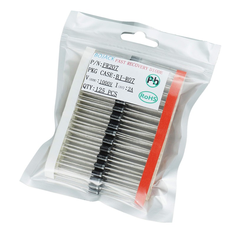 BOJACK FR207 Fast Recovery Diode 2 A 1000 V DO-15